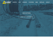 Tablet Screenshot of kabelberekening.com